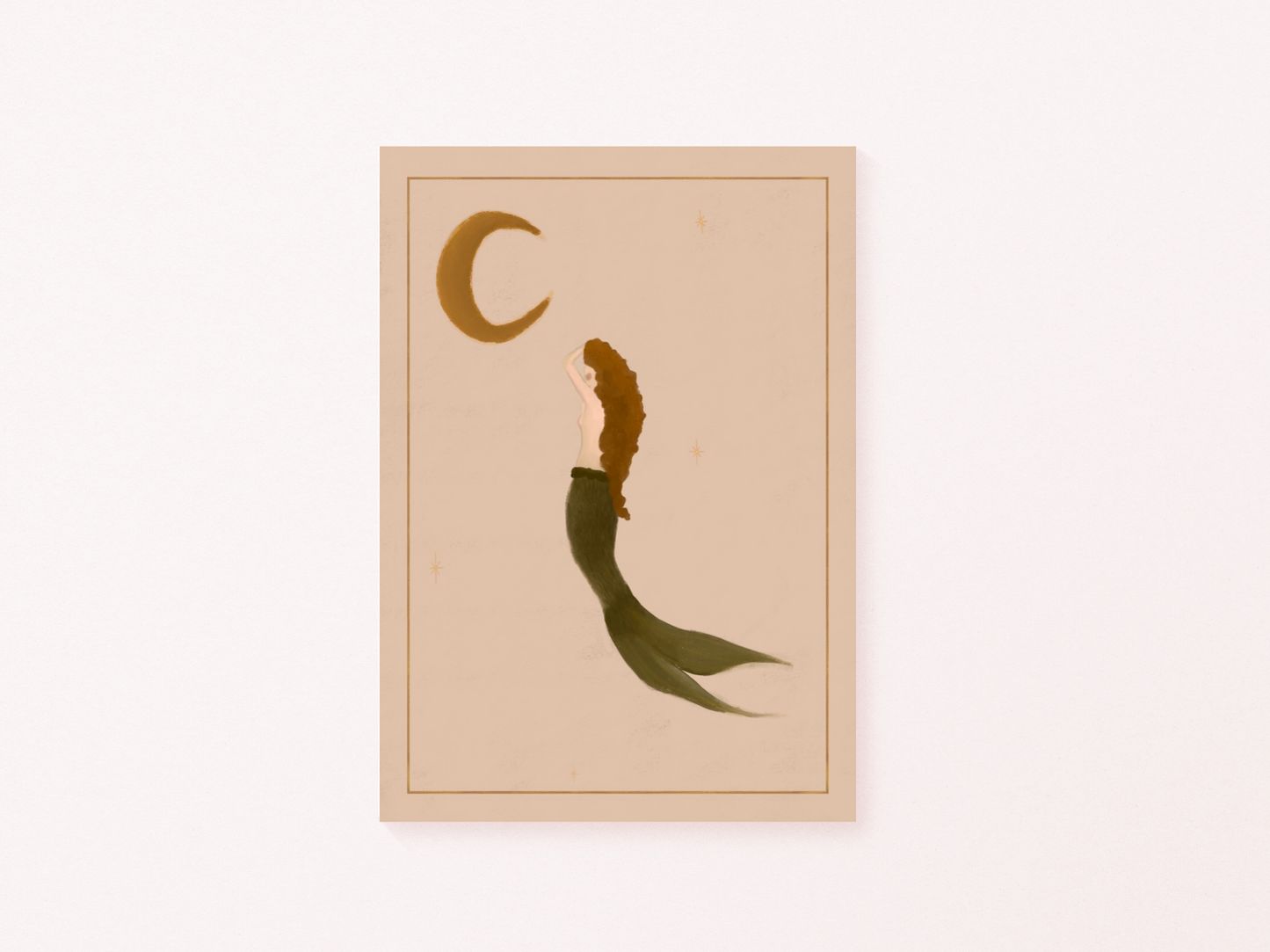 The mermaid and the Moon
