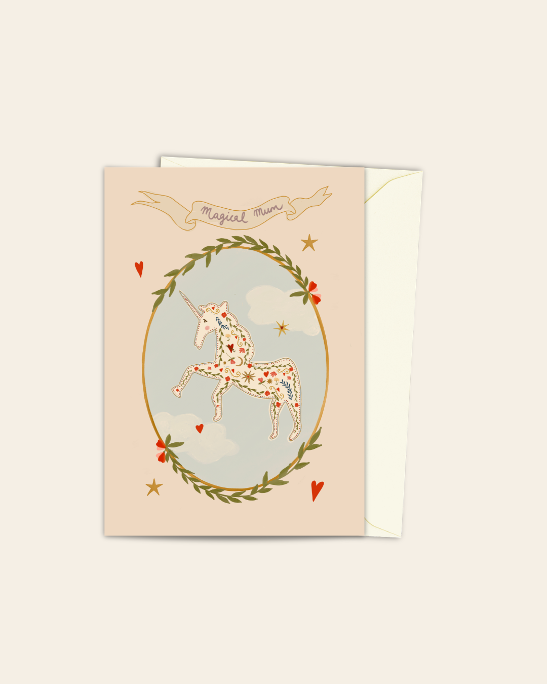Magical Mum Unicorn Greeting Card