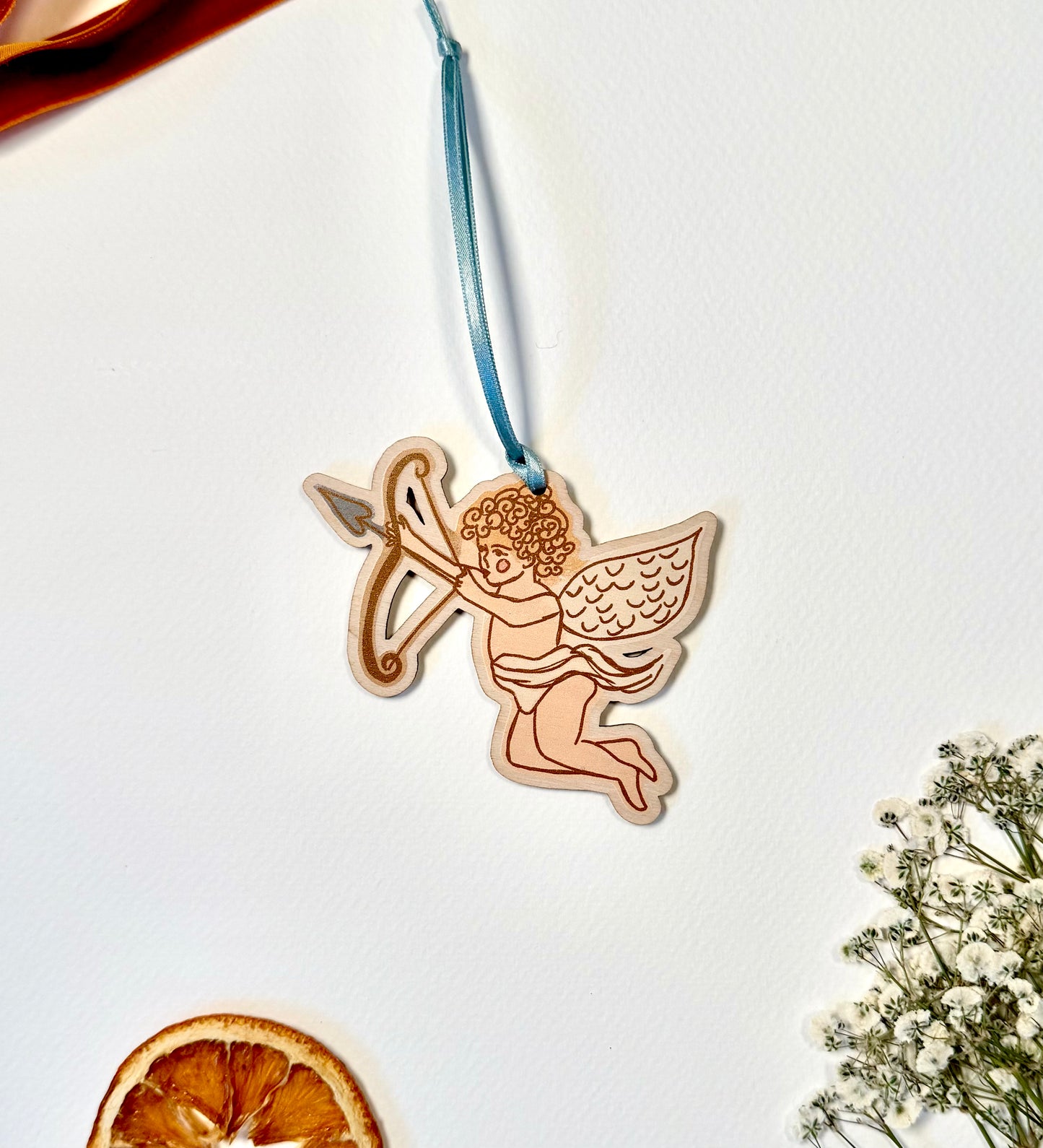 Cherub with Bow and Arrow Christmas Decoration PRE-ORDER