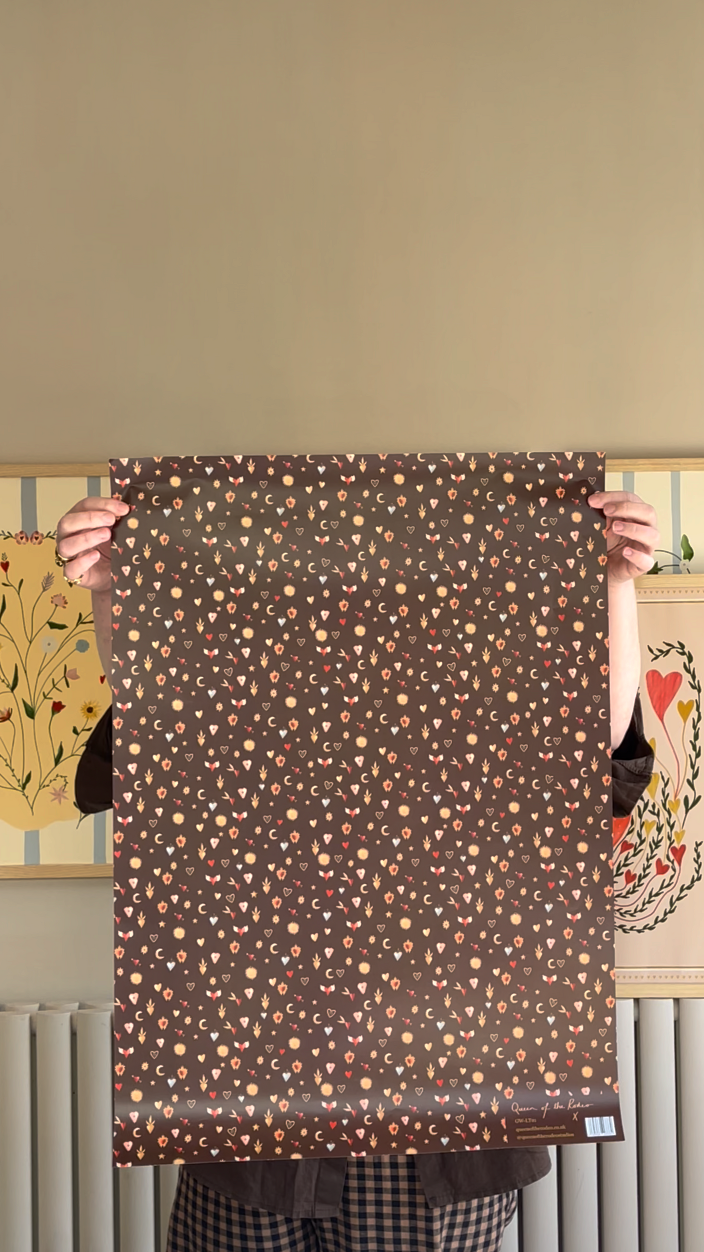 Love Tree Gift Wrap (3 sheets)