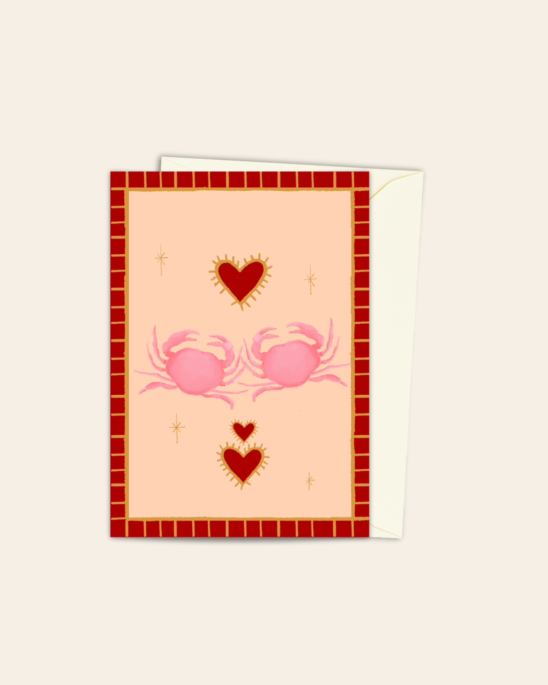 Love Crabs card