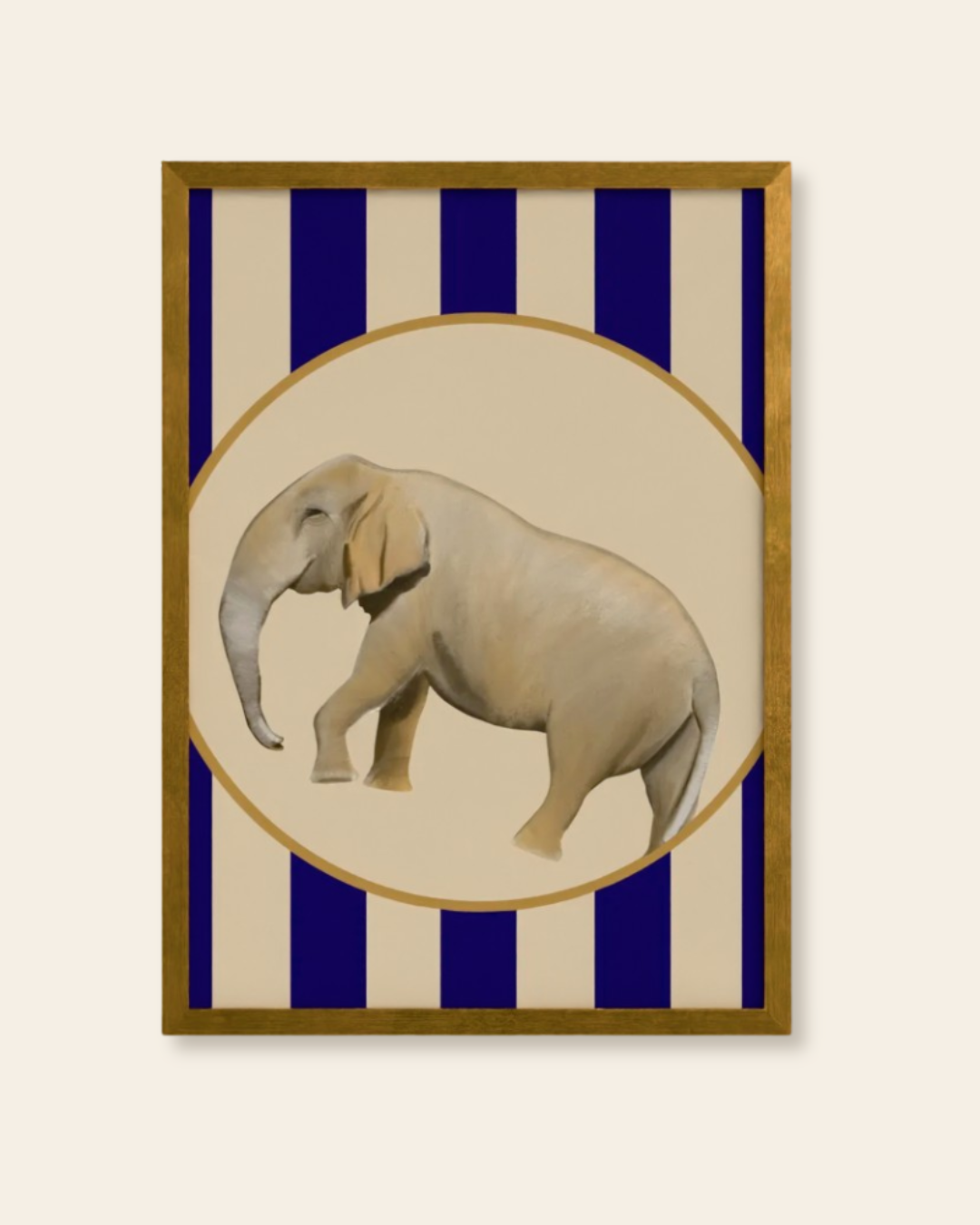 Portrait of an Elephant Art Print