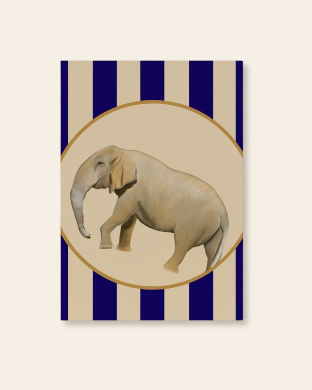 Portrait of an Elephant Art Print