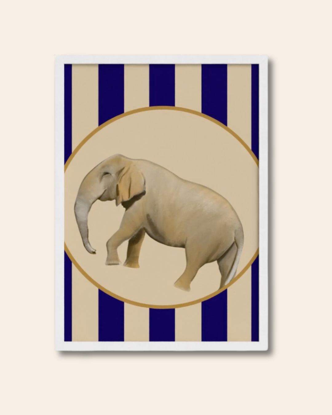 Portrait of an Elephant Art Print