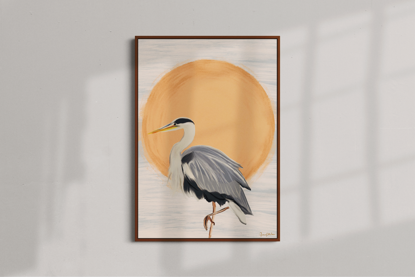 Good luck heron