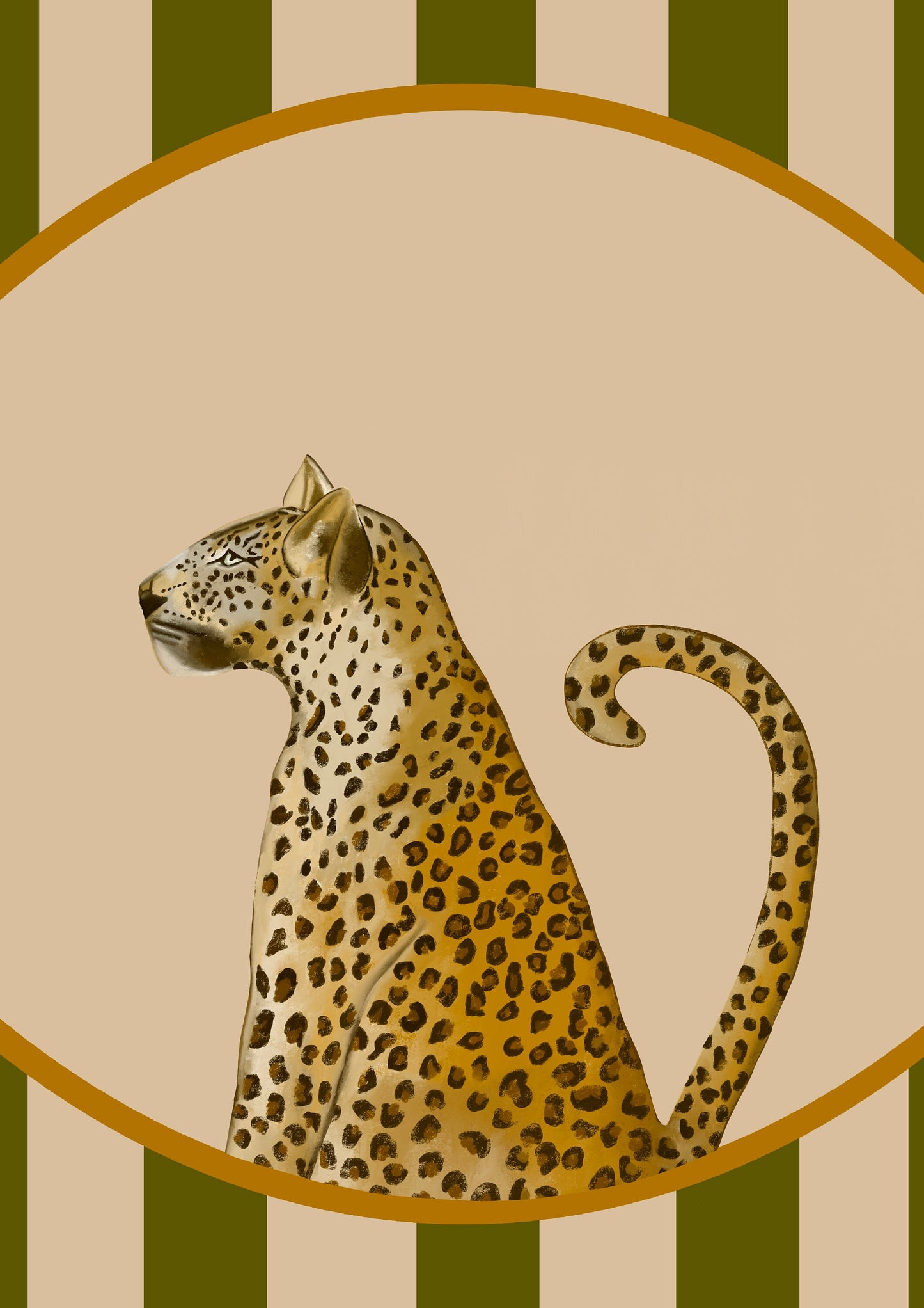 Portrait of a Leopard