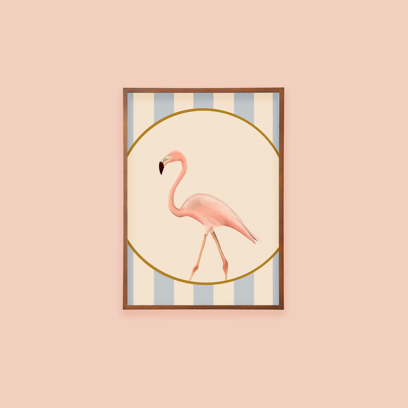 Portrait of a Flamingo