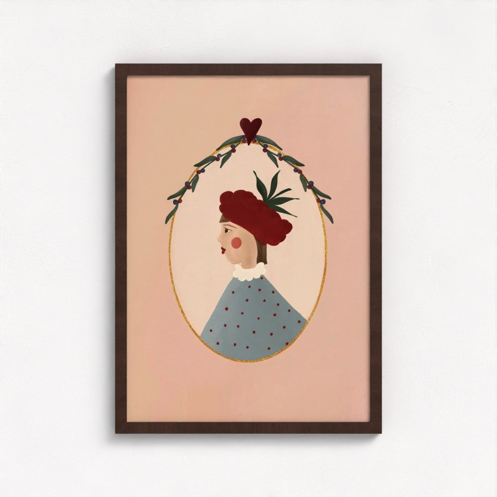 Raspberry Art Print