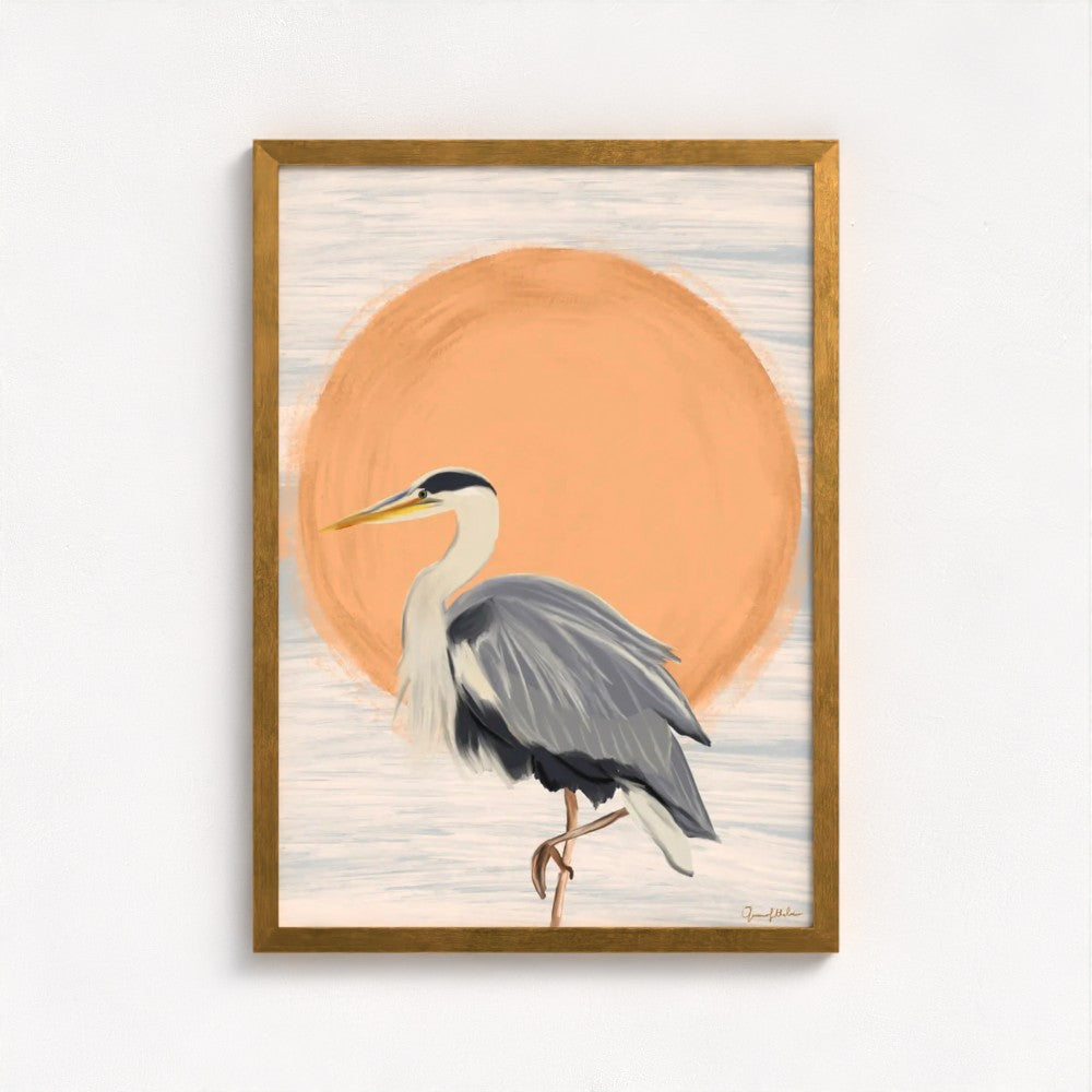 Good luck heron