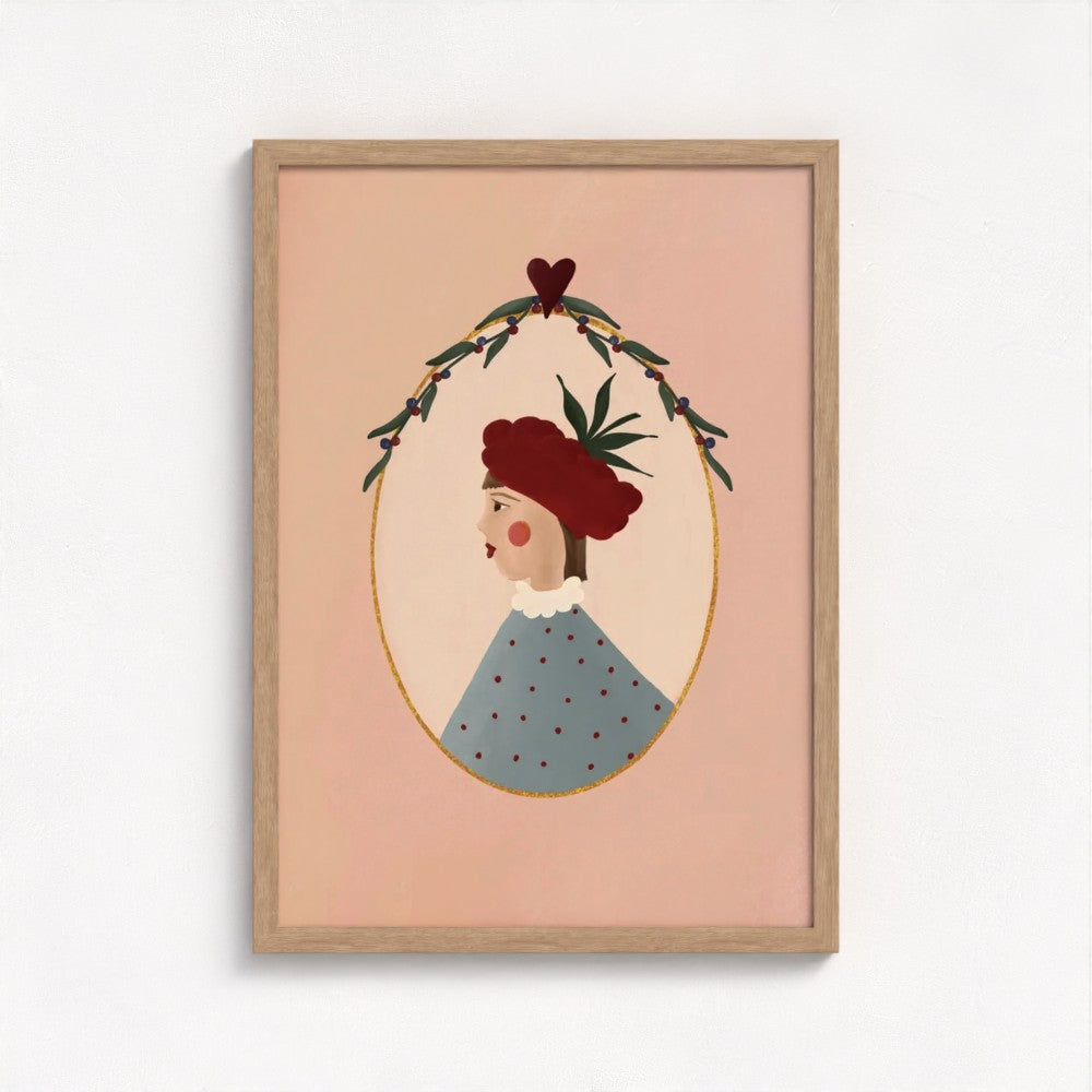 Raspberry Art Print