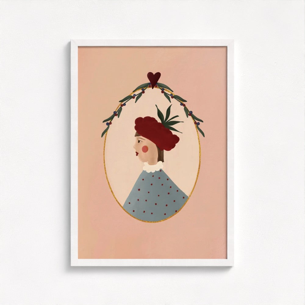Raspberry Art Print