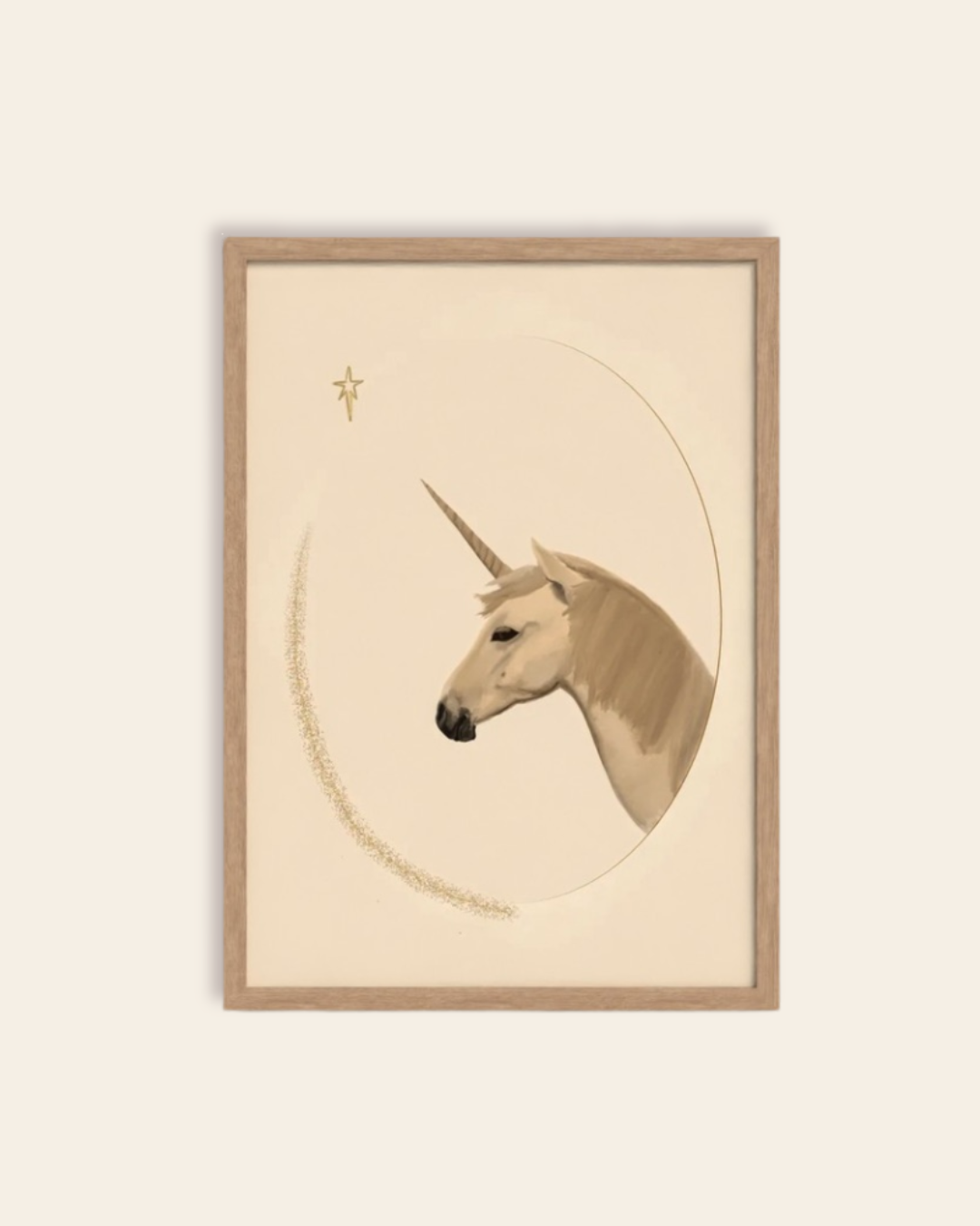 I believe in Unicorns art print — hand-illustrated giclée by Queen of the Rodeo