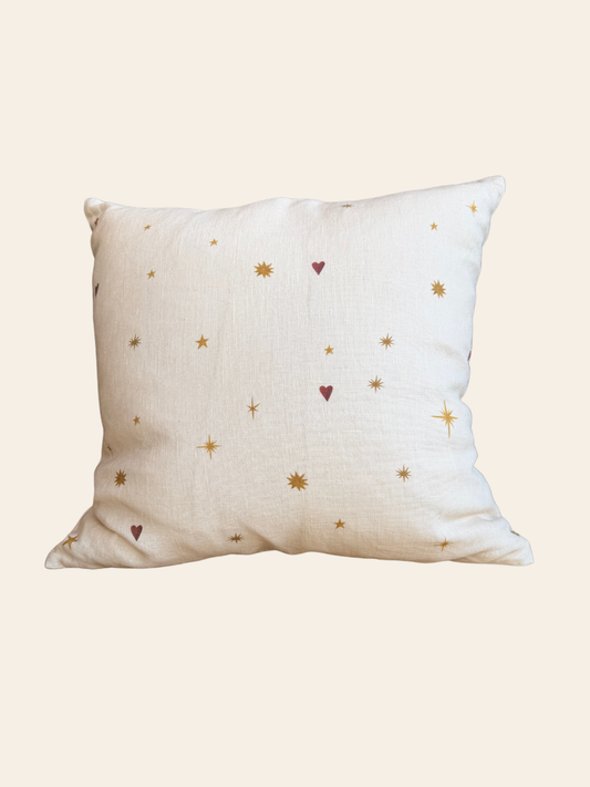 Linen cushion cover "Astral Weeks"