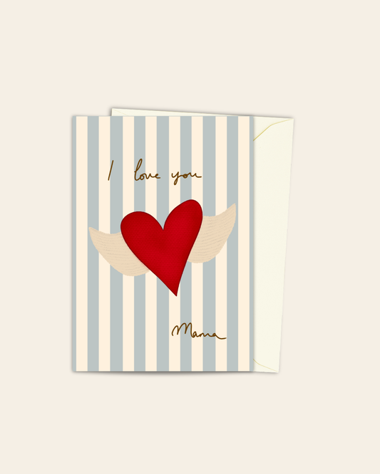 I Love you Mama Greeting Card