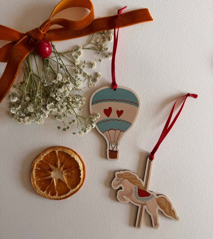 Carousel Horse Christmas Decoration PRE-ORDER