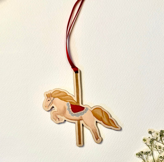 Carousel Horse Christmas Decoration PRE-ORDER