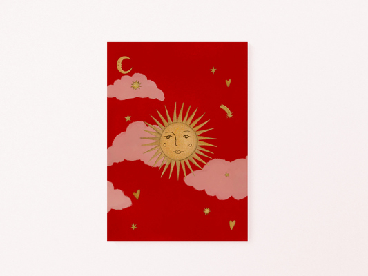 Le Soleil art print — additional product photo of the design