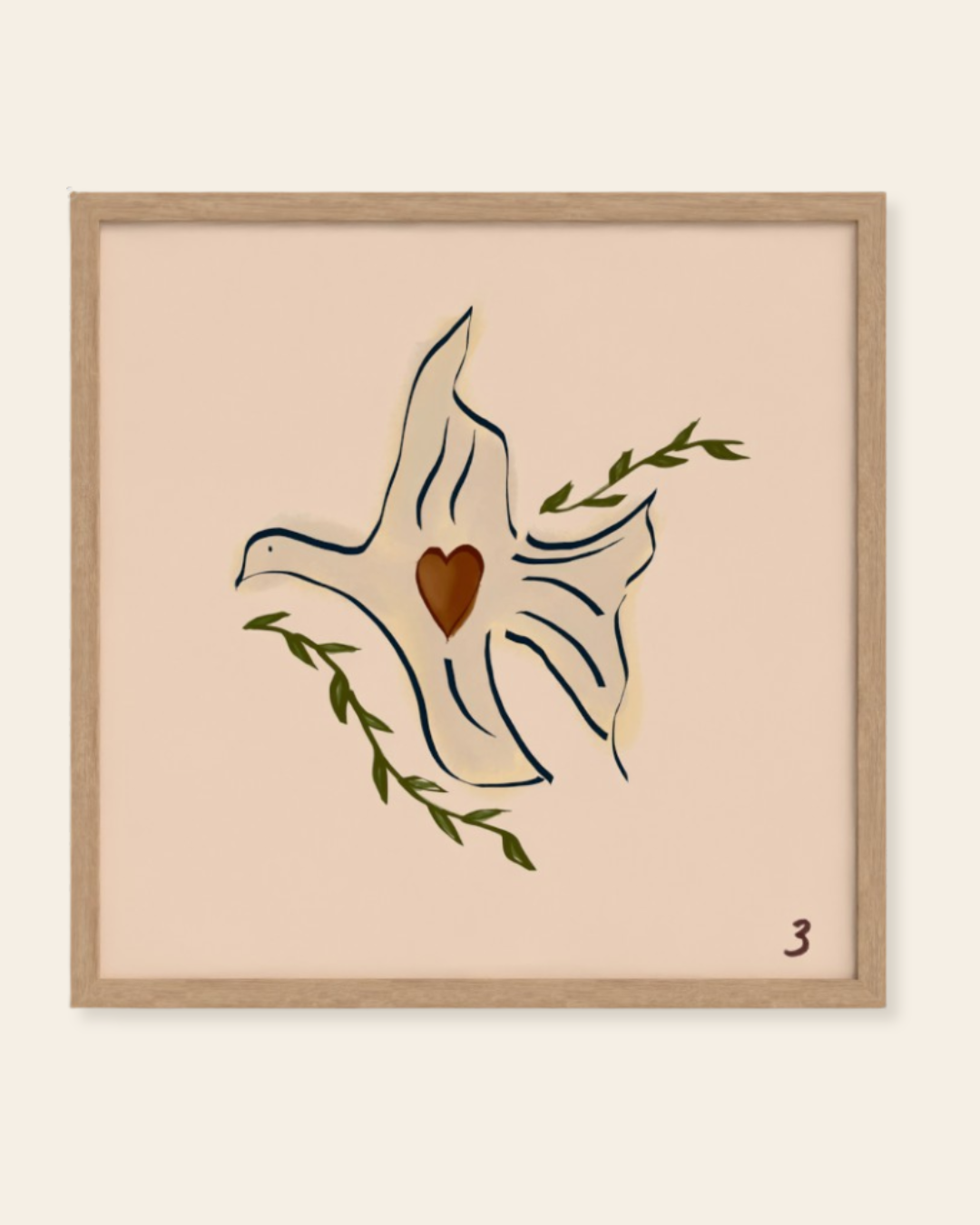 Bird No 3 - Giclee Art Print