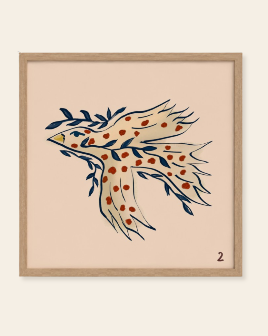 Bird No 2 - Giclee Art Print