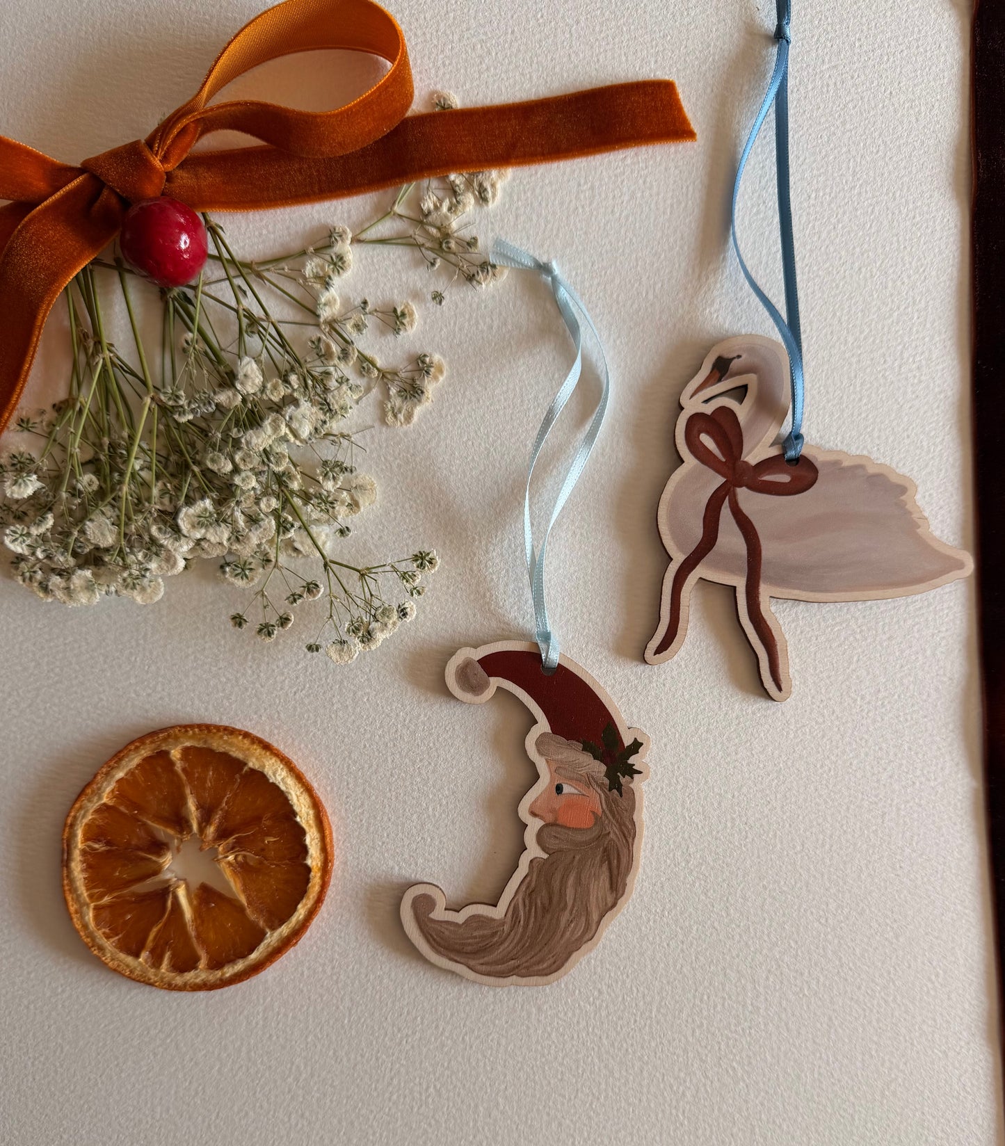 Father Christmas Moon Decoration PRE-ORDER