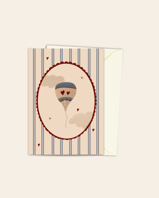 Birthday balloon card