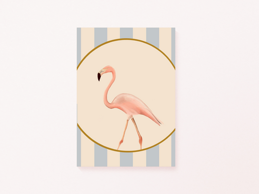 Portrait of a Flamingo