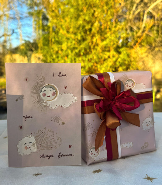 Always Forever Gift Wrap (3 sheets)