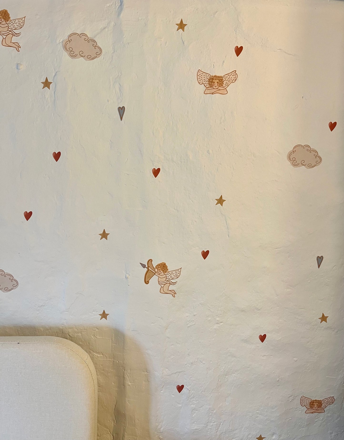 "The Cherubs" - Fabric Wall Stickers