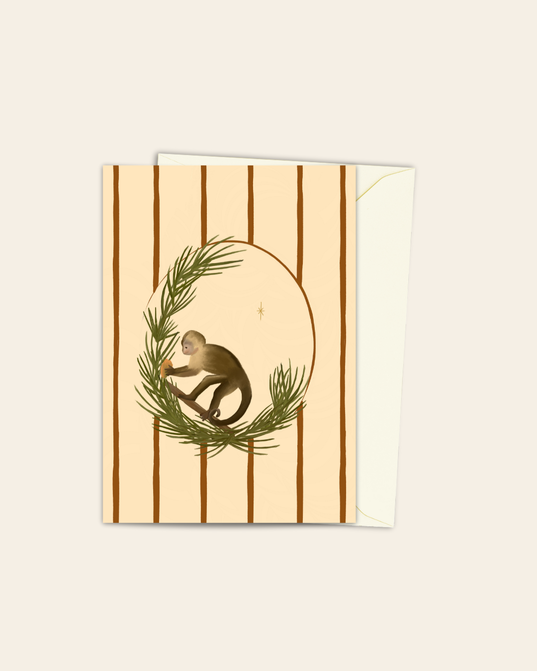 Little Monkey card