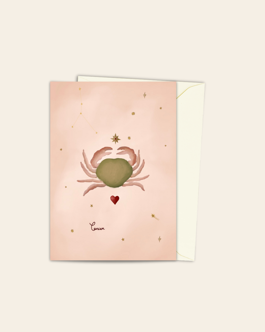 Cancer Zodiac card