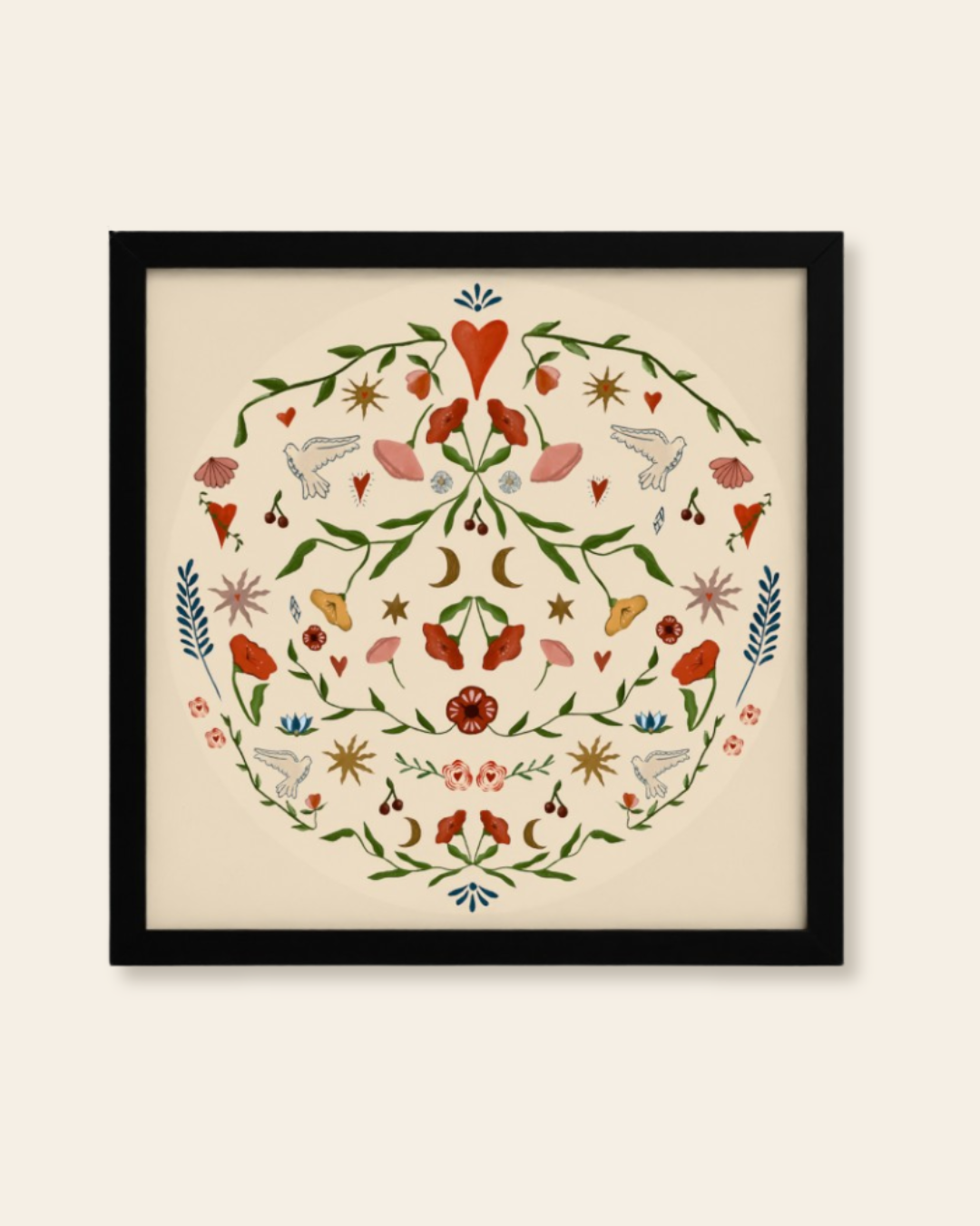 Circle of Love Art Print