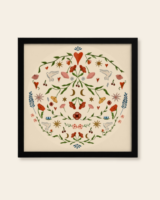 Circle of Love Art Print