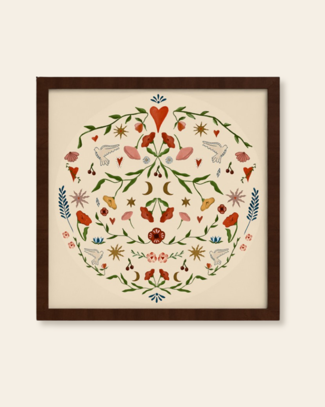Circle of Love Art Print