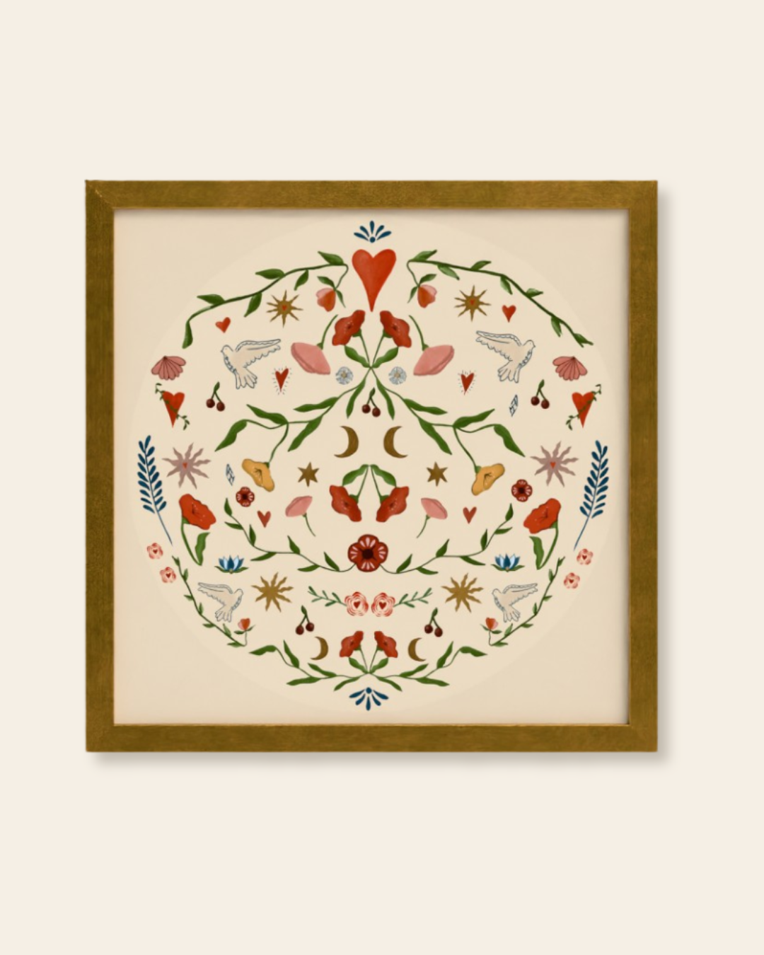 Circle of Love Art Print