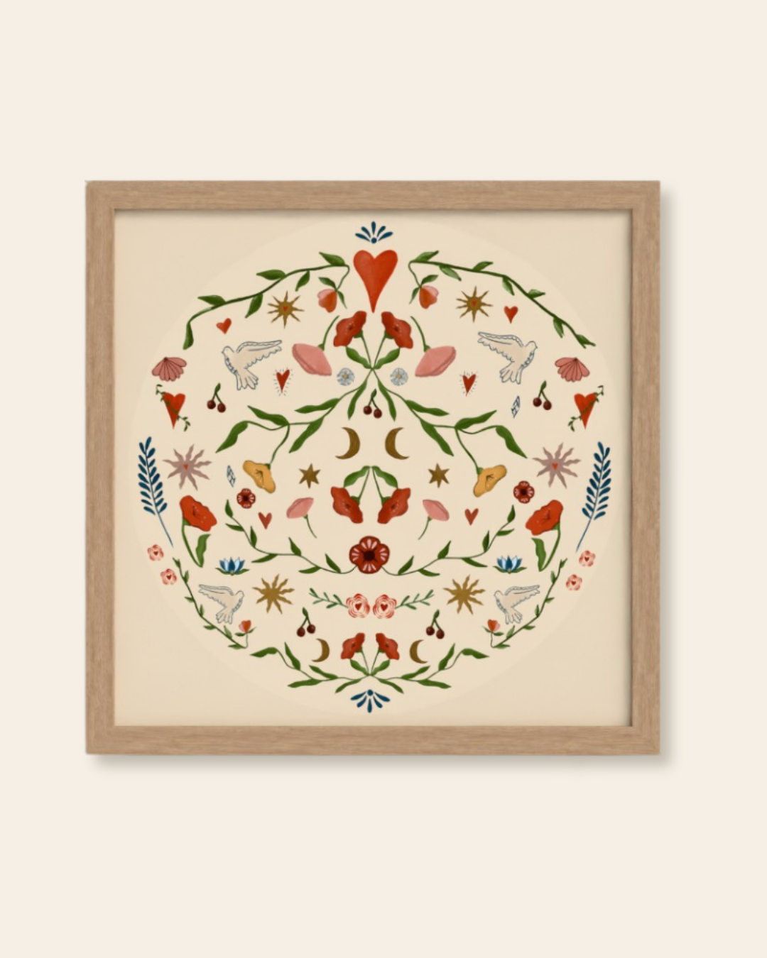 Circle of Love Art Print