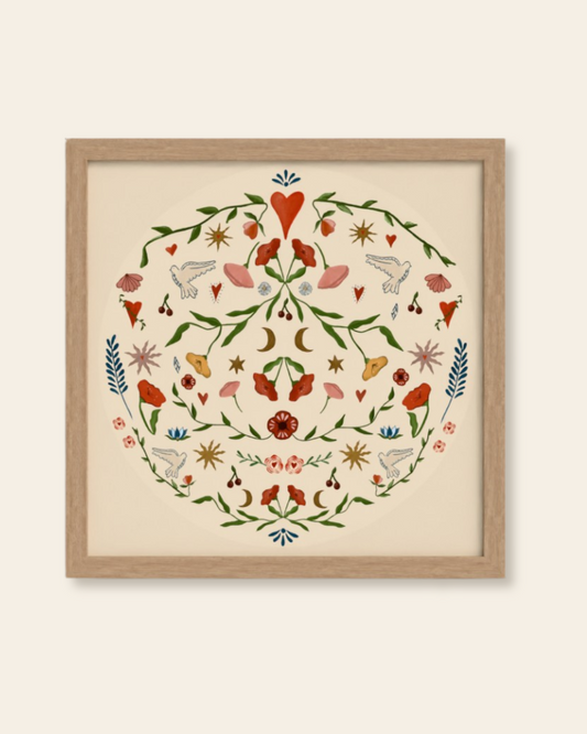 Circle of Love Art Print