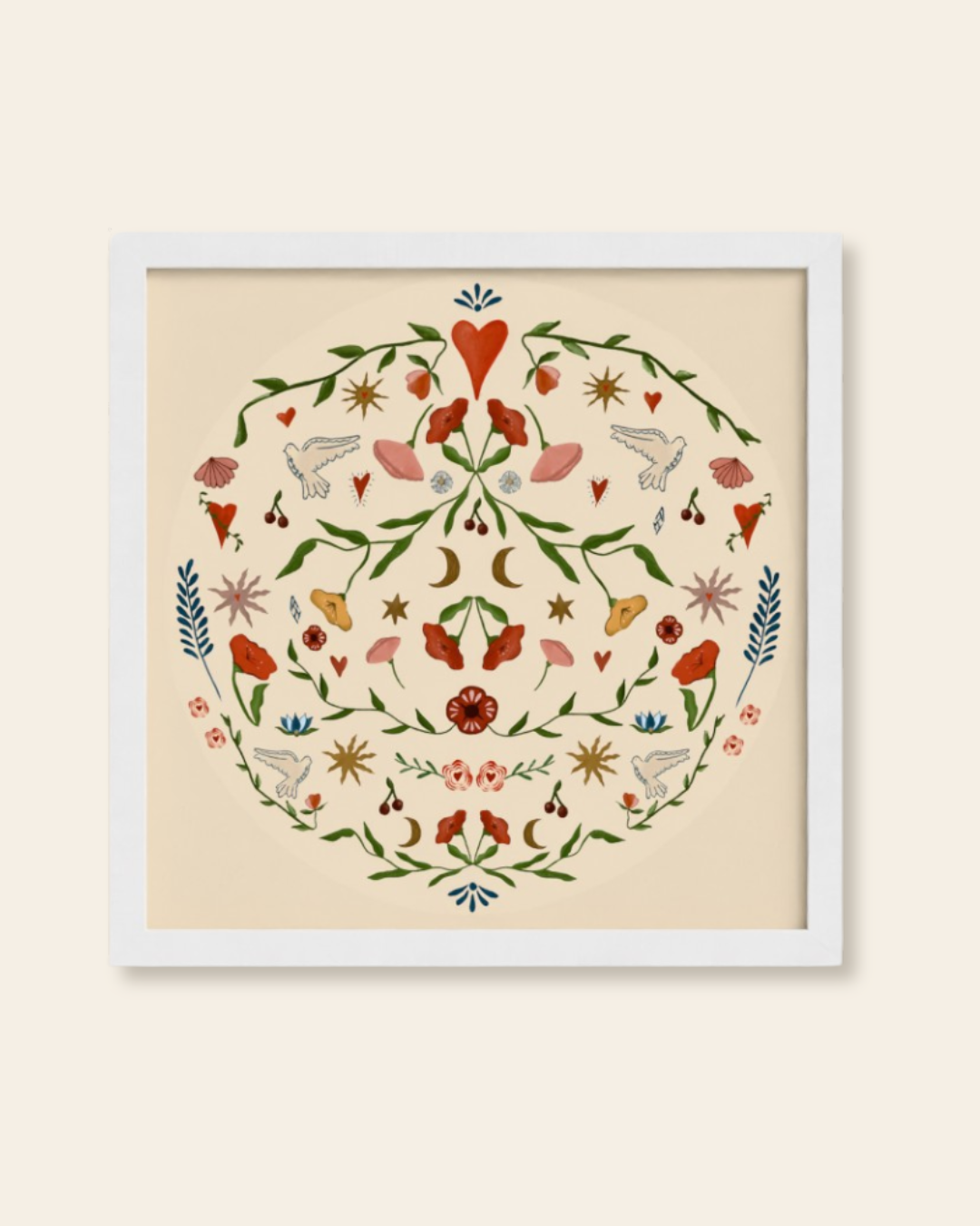 Circle of Love Art Print