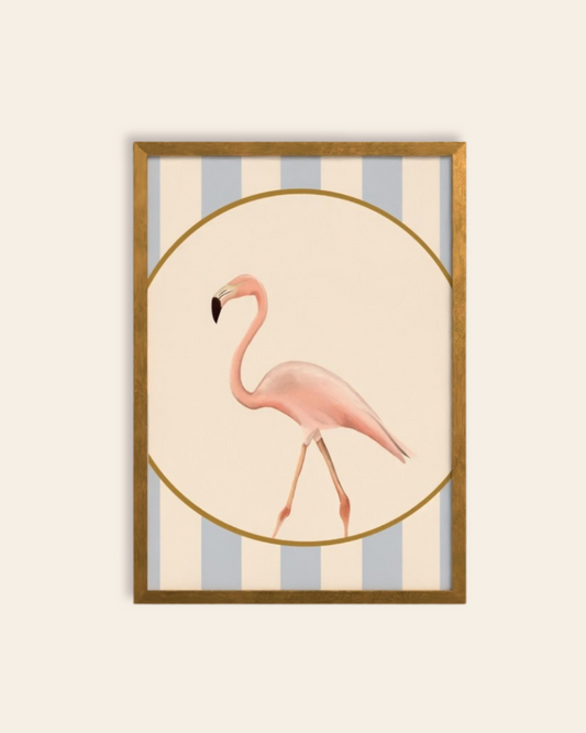 Portrait of a Flamingo