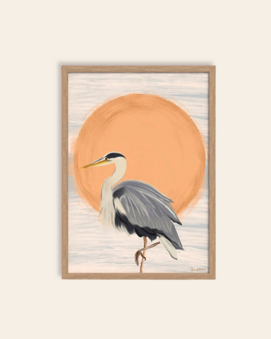 Good luck heron