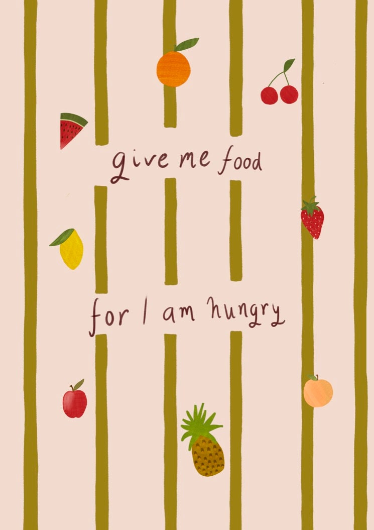 I am hungry