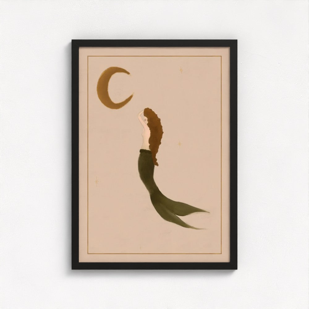 The mermaid and the Moon