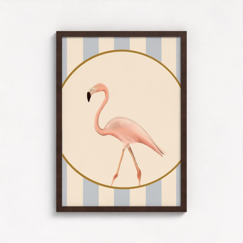 Portrait of a Flamingo