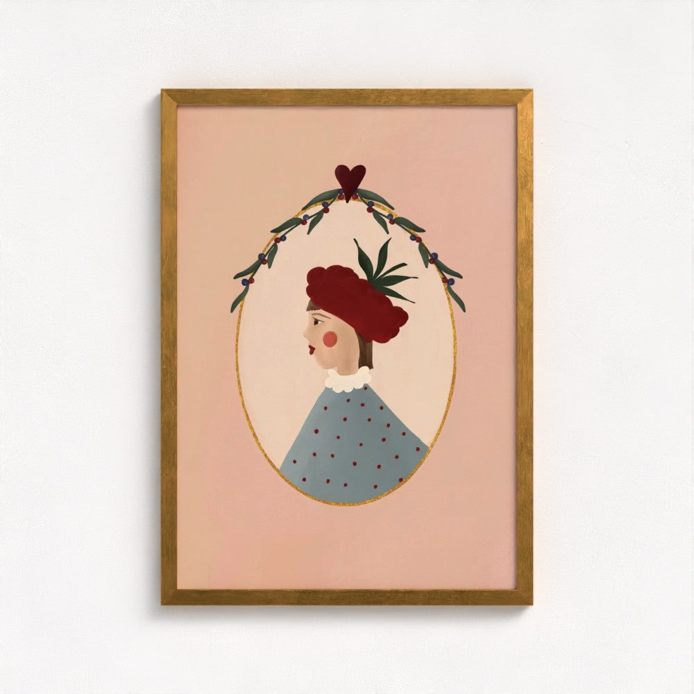 Raspberry Art Print