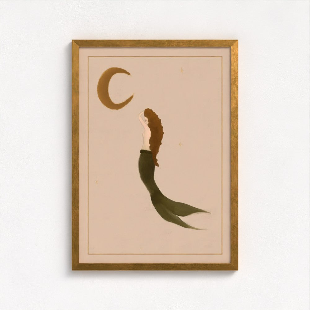 The mermaid and the Moon