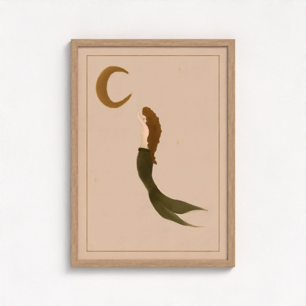 The mermaid and the Moon