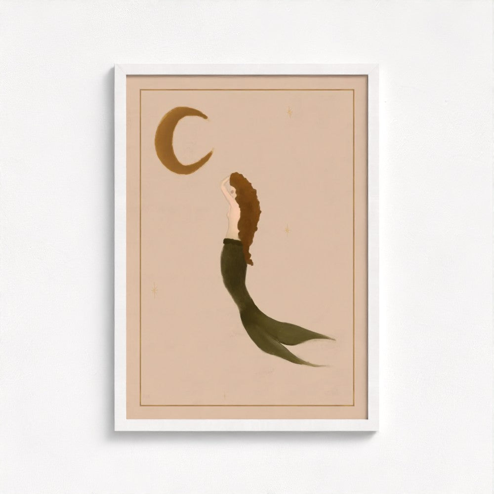 The mermaid and the Moon