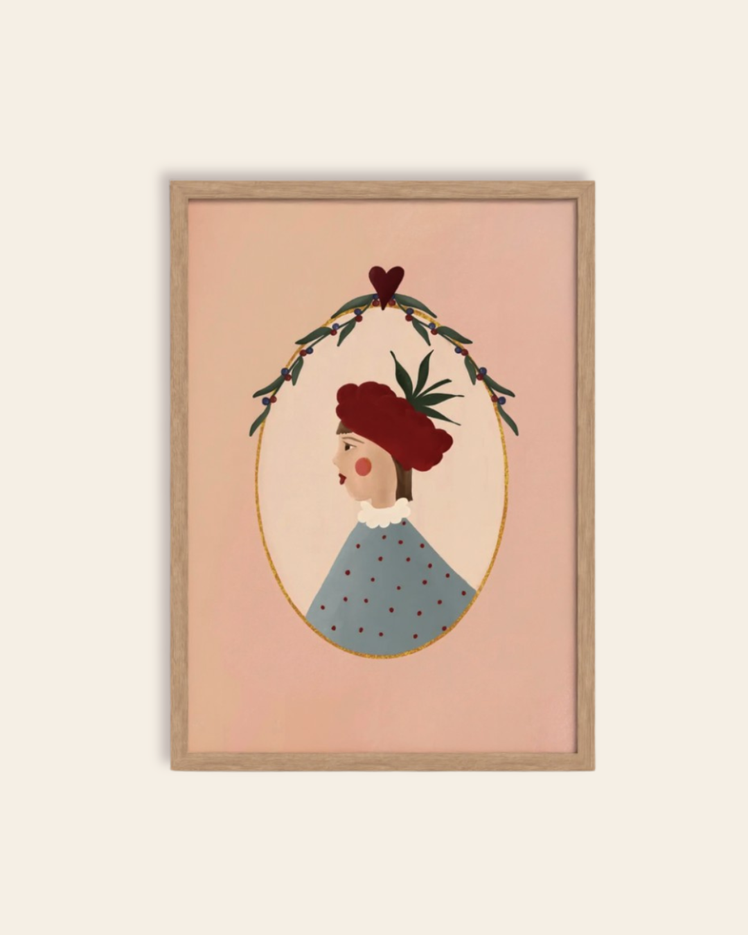 Raspberry Art Print