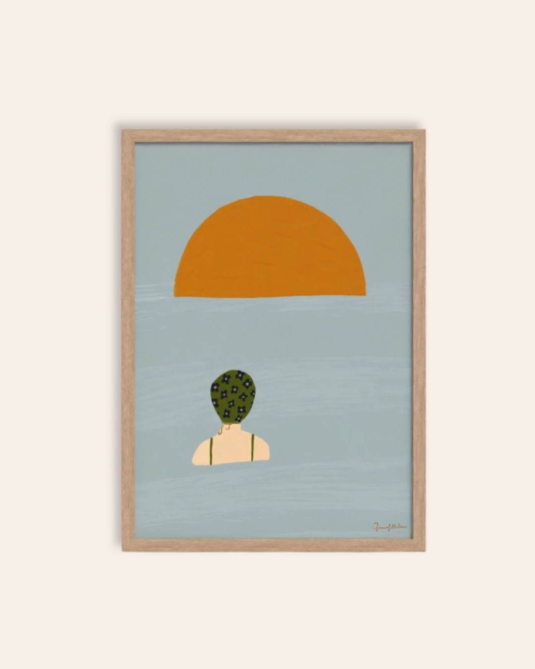 Sea of love Art Print